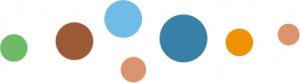graphic of color dots